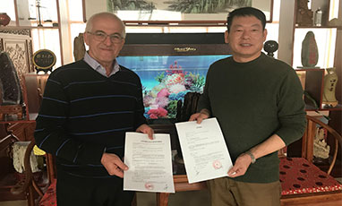 热烈祝贺我公司与法国客户签订非洲分选项目 热烈祝贺我公司与法国客户签订非洲分选项目