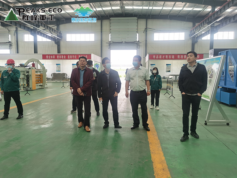 宁津县委县政府领导莅临山东群峰重工参观指导公司重点项落实情况 宁津县委县政府领导莅临山东群峰重工参观指导公司重点项落实情况