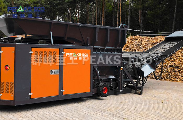 移动式双轴同步破碎机S750 移动式双轴同步破碎机S750