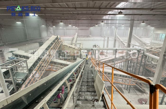 建筑拆建及装修垃圾处理系统